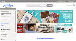 Desktop Screenshot of octilus.fr